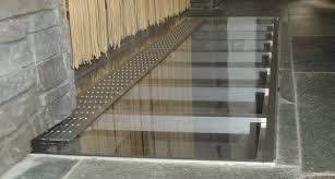 Custom fit glass block basement windows. Window Well Covers Types Materials Advantages And Disadvantages