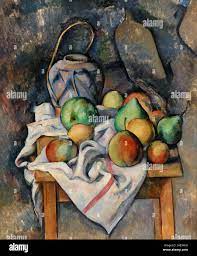 Paul Cézanne Naturaleza Muerta Con Jarra Fotos e Imágenes de stock - Alamy