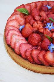 Tarte Fraise Basilic Recette Tarte Aux Fraises Fraise Basilic Tarte