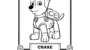 So our plan is to catch the traitor! 35 Paw Patrol Chase Coloring Pages Free Printable Coloring Pages