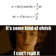 Lord Of The Rings Math Meme Lotr Funny Lord Of The Rings Calculus Jokes