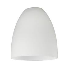 White Glass Bell Shade Lipless With 1 5 8 Inch Fitter Opening Gl1028mb Destination Lighting