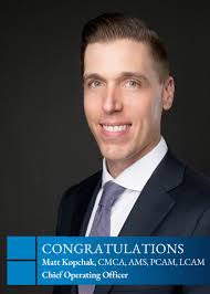 WRMC is thrilled to announce that Matt Kopchak, CMCA, AMS, PCAM, LCAM, has  been promoted to the role of WRMC Chief Operating Officer! Matt continues  to be an incredible asset to WRMC