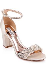 Badgley Mischka Finesse Ankle Strap Sandal Women Nordstrom In 2020 Strap Sandals Women Ankle Strap Heels Bridal Shoes