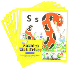 Children are able to work through each book and complete a wide variety of jolly phonics pupil book covers all the 42 letter sounds, with the jolly phonics action, letter formation, listening for letter sounds in. Jolly Phonics Wall Frieze In Print Letters Jolly Learning 9781844140459 Amazon Com Books