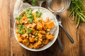 Compared to sweet potatoes, yams are starchier and drier. Easy Sweet Potato Curry Connoisseurus Veg