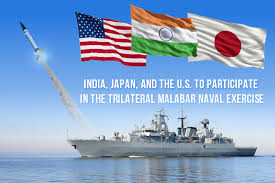 Image result for WAR GAME OF INDIA - JAPAN - US NAVIES - MALABAR EXERCISE