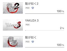 Find all our yakuza 3 trophies for. Yakuza 1 2 Hd Now I Ve Officially Platinumed Every Yakuza Game Not Counting Region Stacks Wow Trophies