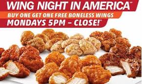 Bogo Free Wings At Sonic Mojosavings Com Boneless Wings Sonic Drive In Sweet Chili