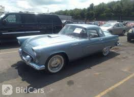 Image result for Silver Gray 1956 Thunderbird