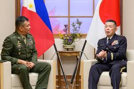 Philippines-Japan Naval Relations Take Center Stage in a Courtesy Visit The Armed Forces of the Philippines (AFP) welcomed Rear Admiral Ikeuchi Izuru, Commander of the Amphibious and Mine Warfare Force of the