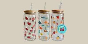 Boba Glass Tumbler Painting Event