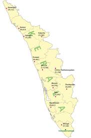 The map shows kerala state with cities, towns, expressways, main roads and streets, cochin international airport (iata code: Handholding Support For Preparation Of City Sanitation Plans In 12 Cities Of Kerala 09 11 March 2015 Cse Giz Joint Training Programme
