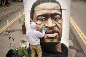 Hundreds of people pack in Hanover Square, amid the death of George Floyd