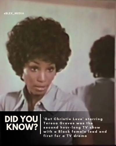 51 years ago (Jan 22, 1974), 'Get Christie Love' first premiered. In honor  of 'Get Christie Love, recommend some TV dramas with a Black woman as lead?⁠