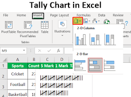 How to add edit and position charts in excel using vba this tutorial covers what to do when adding the chart sections add a chart with vba macros 'tell the macro to make a variable that can hold the chart. Tally Chart In Excel How To Create A Tally Chart Example