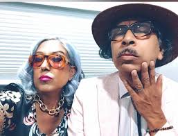 I was going for Walter Mercado but I sort of ended up with Endora. Hanging  out with KC Powers in San Juan, Puerto Rico