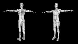 Male Low Poly Base Mesh Human Male Low Poly Low Poly 3d Models
