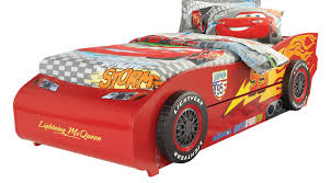 Disney Cars Lightning Mcqueen Red 5 Pc Twin Bed W Trundle