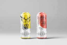 Download Beer Can Mockup 3d Visualization On Behance