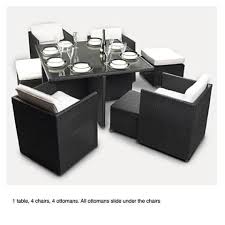 Tr13012 Boxie 6 Seater Space Saver Dining Set Interiores