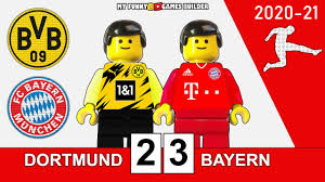 Es sind alle spieler gelistet, die im zeitraum vom ersten spiel des jeweiligen vereins (18., 19., 20. Borussia Dortmund Vs Bayern Munich 2 3 Bundesliga 20 21 Munchen Goals Highlights Lego Football Youtube