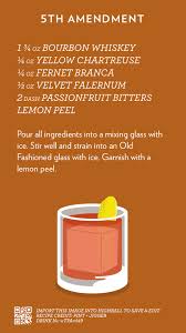 Cocktail Catalog 5th Amendment Alcohol Drink Recipes Cocktail Mixology Mixed Drinks Alcohol