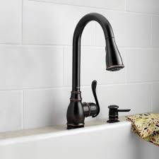 Moen 87791brb noell pulldown kitchen faucet mediterranean bronze finish. Moen Oil Rubbed Bronze Kitchen Faucet Kitchen
