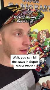 You Can Destroy The Saws In Super Mario World?!?