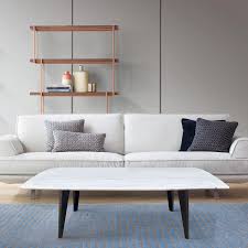 Usually, marble are used for kitchen tables, marble countertops, marble top dining table, so there will be many stains that will reduce the quality and beauty of marble. Carson Carrington Kabusa Italian Carrara White Marble Coffee Table Overstock 31030009