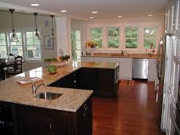 u shaped kitchen island