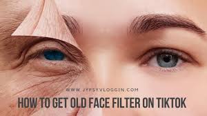 How To Get Old Face Filter On Tiktok Youtube