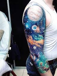 132 pieces space astronaut tattoo temporary space planet glow tattoo stickers outer space egmbgm 6 sheets outer space face temporary tattoos for kids halloween watercolor skull. Top 67 Space Tattoo Ideas 2021 Inspiration Guide Space Tattoo Sleeve Astronomy Tattoo Outer Space Tattoos