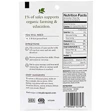 Check spelling or type a new query. Amazon Com Simply Organic Mild Taco Seasoning Certified Organic Vegetarian 1 Oz Grocery Gourmet Food