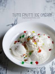 Cup approximately crushed pineapple in juice, undrained. Tutti Frutti Ice Cream