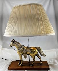 Vintage Brass Horse Electric Table Lamp Restored Western Etsy Horse Lamp Lamp Table Lamp