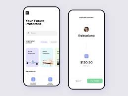 Insurance Marketplace Ios App Finance By Dmytro Polets In 2020 Ios App Design Ios App Marketplace Insurance
