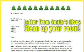 Letter From Santa S Elves Santa Letter Lettering Santa S Elves