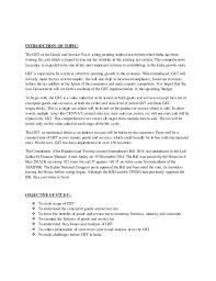 Introdution Of Topic The Gst Or The Goods And Service Tax Is A Long Pending Indirect Tax Reform Which India H Research Paper Goods And Services Math Projects