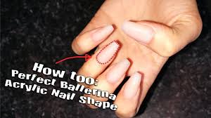 How To Ballerina Or Coffin Nail Shape Acrylic Nail Youtube 500pcs various shape false tips acrylic uv gel half / full finger nail art tips. how to ballerina or coffin nail shape acrylic nail