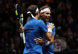 Ecco le nostre federe stampate, totalmente personalizzabili ⭐ disponibili nelle misure 40*40 cm, eventualmente anche con. Roger Federer La Laver Cup Del 2019 Con Nadal Sara Divertente