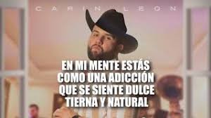Tu perro amor barato y saliste cara ingrata su compa carin leon ya no me duele nada aunque pasé un mal rato ya dejé de soñarte y de pensarte a cada rato. Tu Carin Leon Jb Youtube