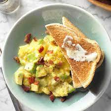 Avocado Scrambled Eggs Recipe Avocado Scrambled Eggs Easy Egg Recipes Recipes