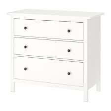 Hemnes White Chest Of 3 Drawers 108x96 Cm Ikea Hemnes Ikea Hemnes Ikea
