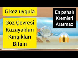 En Pahali Kremleri Aratmayacak 2 Malzeme Ile Kazayaklari Goz Cevresi Kirisikliklari Icin Goz Kremi Youtube Cilt Tedavileri Dogal Cilt Bakimi Cilt Ipuclari
