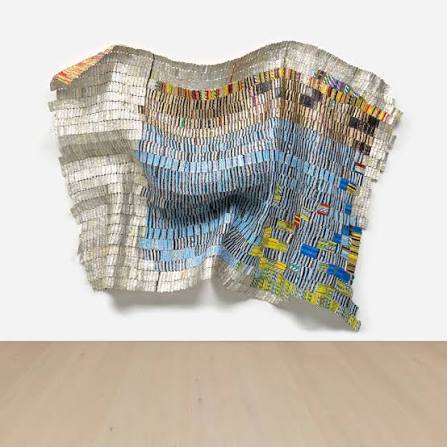 Work by El Anatsui