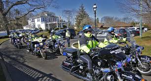 The Funeral And Procession For Former Brockton And Lawrence Police Chief Robert Hayden A Hingham Resident At The Mcdonald K Hingham Police Chief Funeral Home