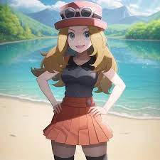 Pokemon - Serena (Game) [SD 1.5 Character LoRA] LoRA for - PromptHero