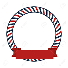 This represents liberia's founding by a group of free people of. Circle Label And Frame With Red White And Blue Stripes Vector Royalty Free Cliparts Vectors And Stock Illustration Image 62253193