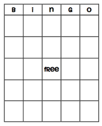 Blank Bingo Board Blank Bingo Board Bingo Template Bingo Cards Printable